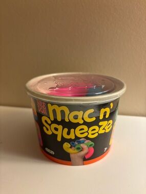 Nee Doh Mac n' Squeeze Kids Sensory Toy - Pink & Blue